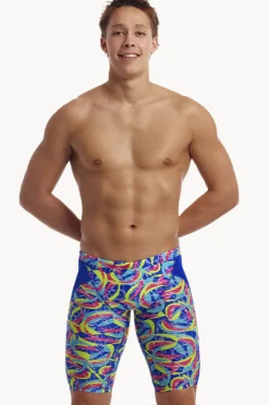 Jammers|Funky Trunks Mens Choppy Waters Jammer Blue/multi