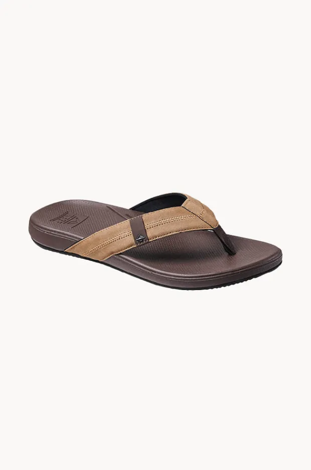 Footwear|Reef Mens Cushion Phantom 2.0 Thong Brown/tan