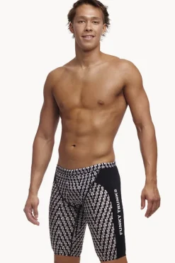 Jammers|Funky Trunks Mens Dark Night Jammer Black/grey