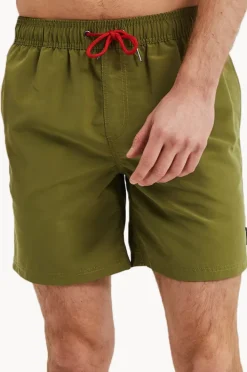 Boardshorts|Coast Mens Essential Boardshort Olive