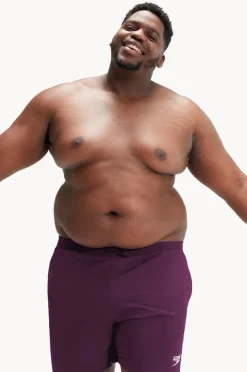 Boardshorts|Speedo Mens Essential Plus 16" Watershort Plum