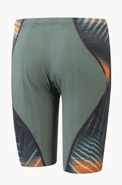 Fastskin Racing Suits|Jammers|Speedo Mens Fastskin LZR Pure Intent 2.0 Jammer Green/orange