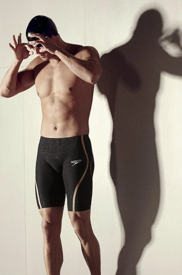 Fastskin Racing Suits|Jammers|Speedo Mens Fastskin LZR Pure Intent Jammer Black/Gold