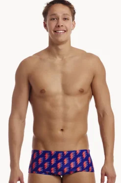 Trunks|Funky Trunks Mens Flash Trunk Navy/red