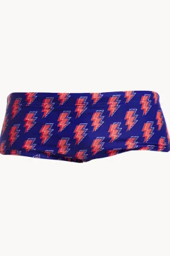 Trunks|Funky Trunks Mens Flash Trunk Navy/red