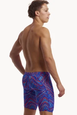 Jammers|Funky Trunks Mens Frequency Jammer Blue/orange