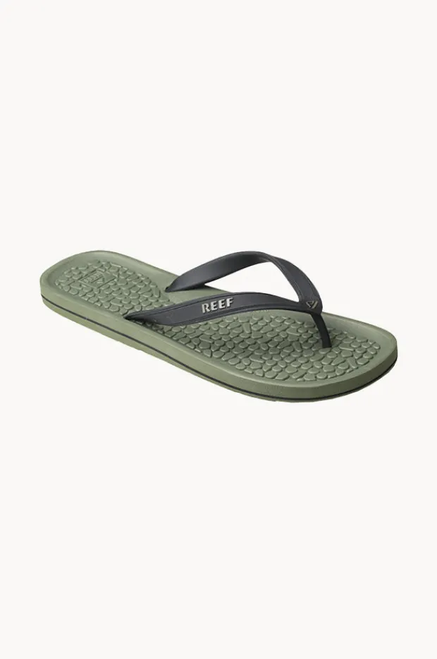 Footwear|Reef Mens G-Land Thong Olive