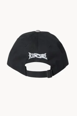 Headwear|Rip Curl Mens Heritage Desto Mid Brim Hat Washed Black