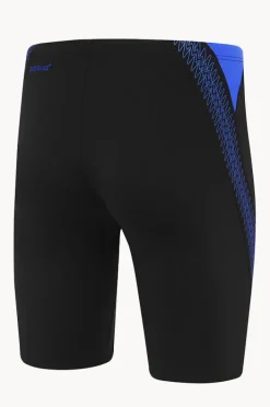 Jammers|Speedo Mens Hyperboom Splice Jammer Black/cobalt