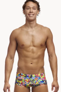 Trunks|Funky Trunks Mens Junk Yard Trunk Multi