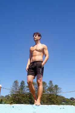 Boardshorts|Zoggs Mens Kiama 15" Boardshort Black