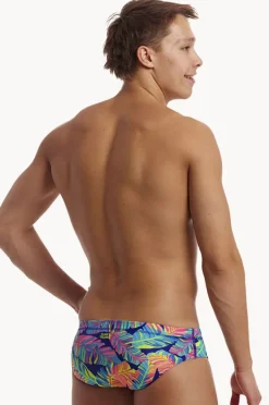 Briefs|Funky Trunks Mens Leaving Today Brief Navy/multi