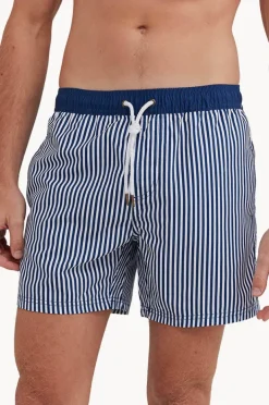 Boardshorts|Ortc Clothing Co. Mens Manly Boardshort Navy/White