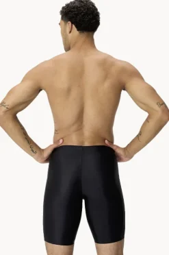 Jammers|Speedo Mens Medley Logo Jammer Black/red