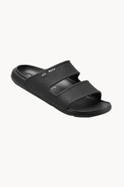 Footwear|Reef Mens Oasis Double Up Slide BLACK