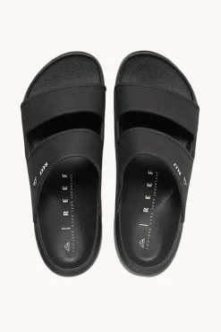 Footwear|Reef Mens Oasis Double Up Slide BLACK