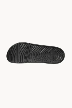 Footwear|Reef Mens Oasis Double Up Slide BLACK