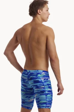 Jammers|Funky Trunks Mens Pace Racer Jammer Blue