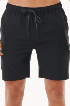 Boardshorts|Rip Curl Mens Pivot Volley Boardshort Black