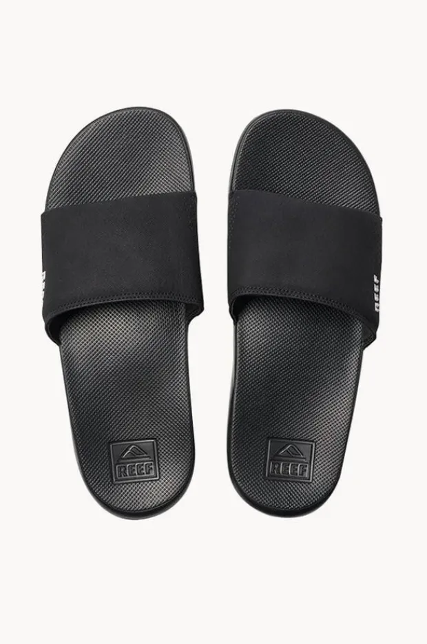Footwear|Reef Mens One Slide BLACK