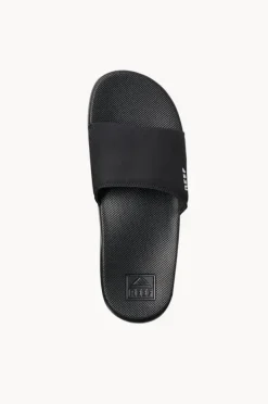 Footwear|Reef Mens One Slide BLACK