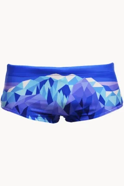 Trunks|Funky Trunks Mens Remarkables Trunk Purple/aqua