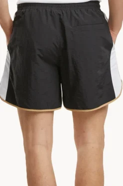 Boardshorts|Urban Classics Mens Retro Swim Short Black