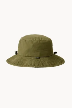 Headwear|Rip Curl Mens Road Trippin Mid Brim Hat Olive