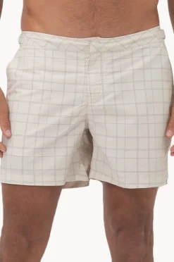 Boardshorts|Coast Mens Sandbar Swim Short Camel