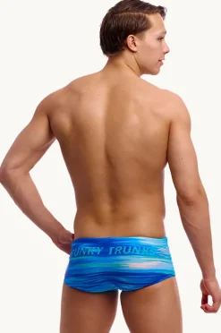 Trunks|Funky Trunks Mens Sea Breeze Trunk Blue