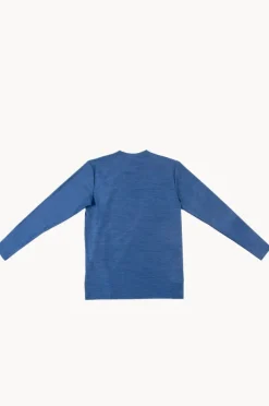 Rashies|Billabong Mens Shoreline Long Sleeve Suntop Denim