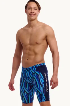 Jammers|Funky Trunks Mens Snork City Jammer Navy/blue