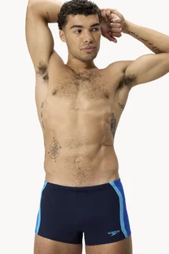 Trunks|Speedo Mens Solid Spliced Aquashort