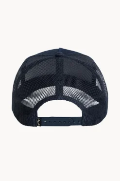 Headwear|Billabong Mens Stacked Trucker Cap Midnight