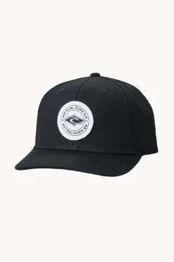 Headwear|Rip Curl Mens Stapler SB Cap Black