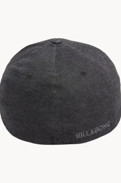 Headwear|Billabong Mens Station Flexfit Cap Black