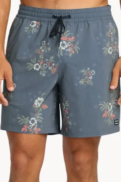 Boardshorts|Billabong Mens Sundays Layback Boardshort Steel blue