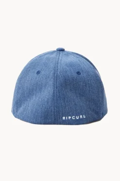 Headwear|Rip Curl Mens Tepan Flexfit Cap Navy
