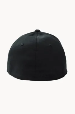 Headwear|Rip Curl Mens Tepan Flexfit Cap Black