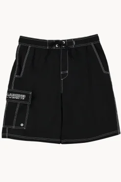 Boardshorts|Billabong Mens Throw On Boardshort Black