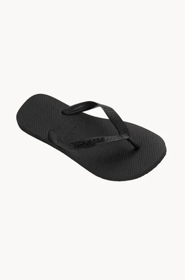 Footwear|Havaianas Mens Top Classic Thong Black