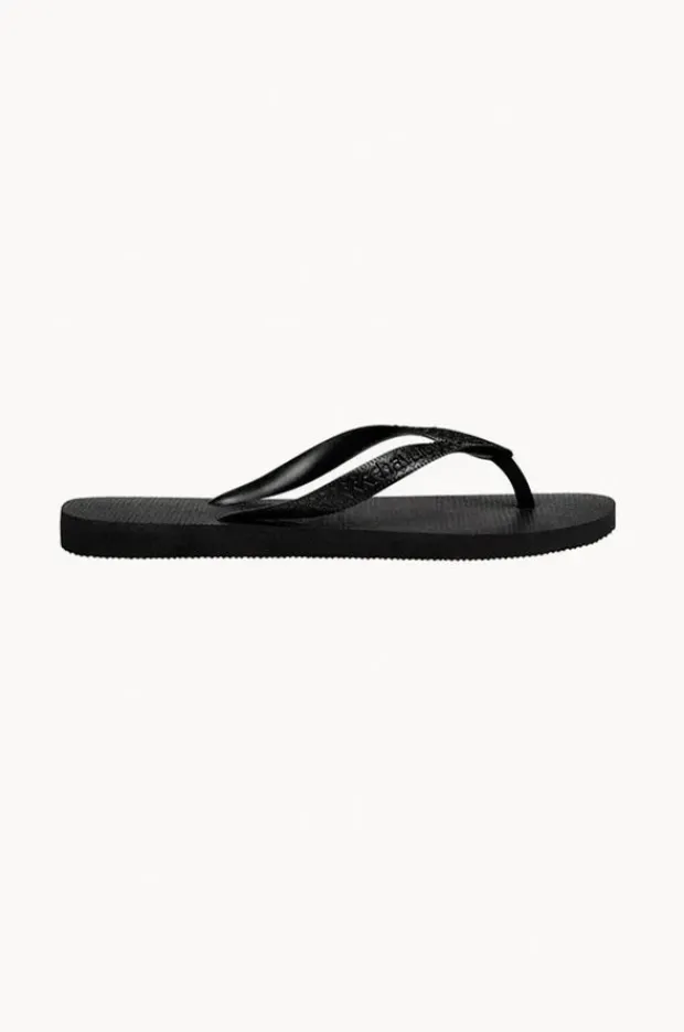 Footwear|Havaianas Mens Top Classic Thong Black