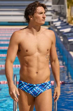 Briefs|Funky Trunks Mens Under Over Brief Blue