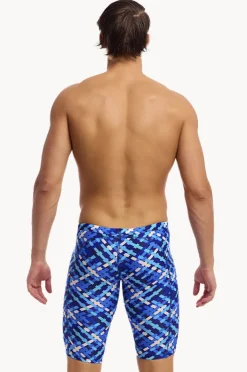 Jammers|Funky Trunks Mens Under Over Jammer Blue