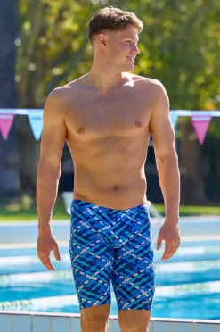 Jammers|Funky Trunks Mens Under Over Jammer Blue