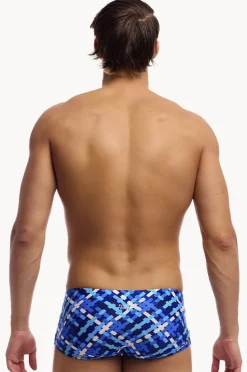 Trunks|Funky Trunks Mens Under Over Trunk Blue