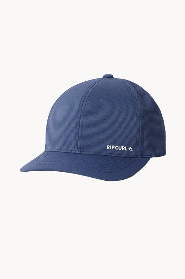 Headwear|Rip Curl Mens Vaporcool Phaser Flexfit Cap Navy