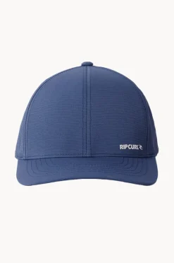 Headwear|Rip Curl Mens Vaporcool Phaser Flexfit Cap Navy