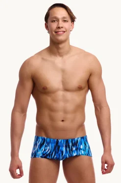 Trunks|Funky Trunks Mens Wing Streak Trunk Blue