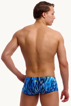 Trunks|Funky Trunks Mens Wing Streak Trunk Blue